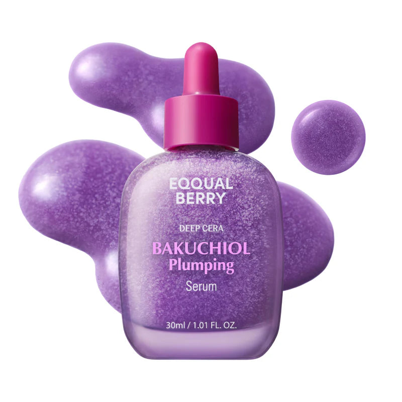 EQQUALBERRY Deep Cera Bakuchiol Plumping Serum