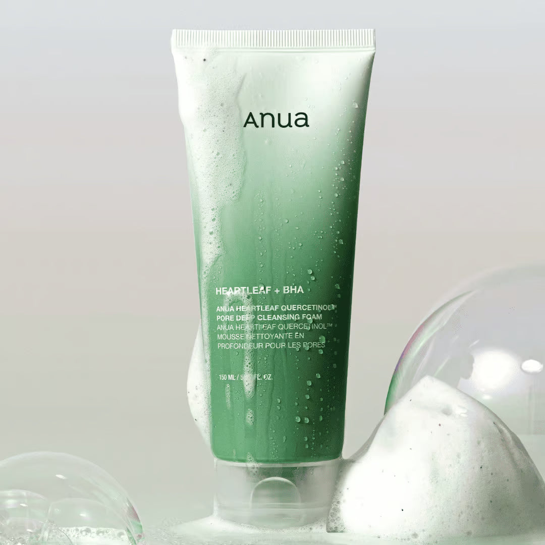 Anua – Heartleaf Quercetinol Pore Deep Cleansing Foam