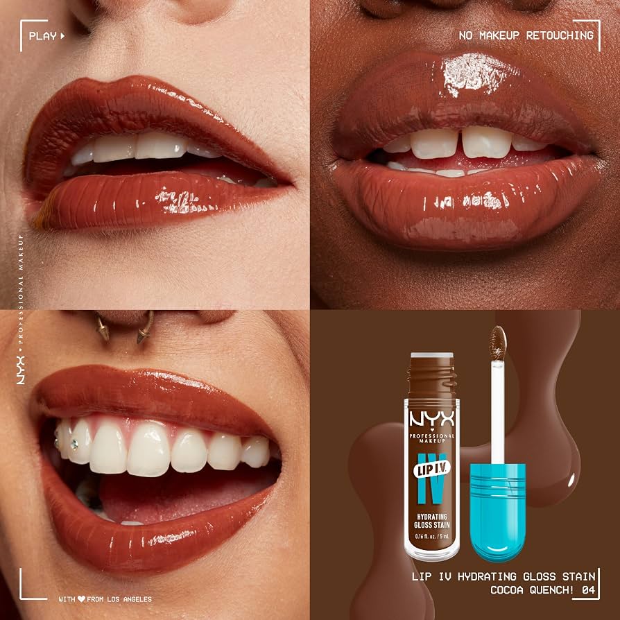 NYX Professional Makeup – Lip IV Hydrating Gloss Stain