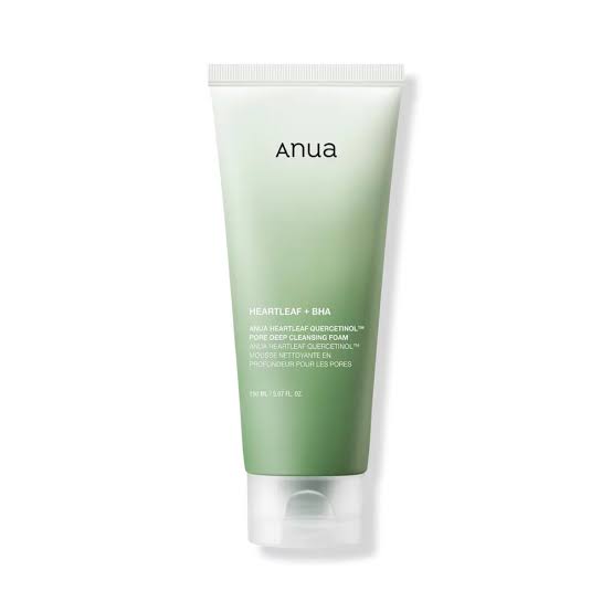 Anua – Heartleaf Quercetinol Pore Deep Cleansing Foam