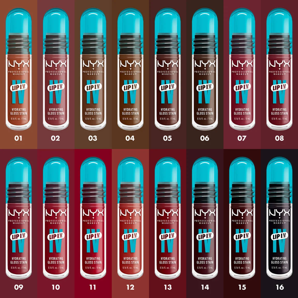 NYX Professional Makeup – Lip IV Hydrating Gloss Stain