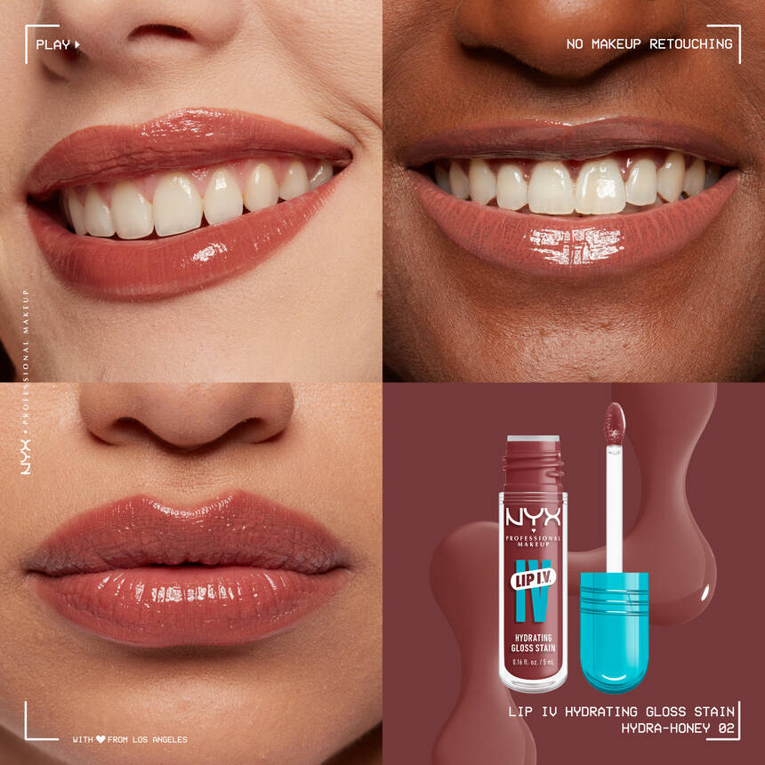 NYX Professional Makeup – Lip IV Hydrating Gloss Stain