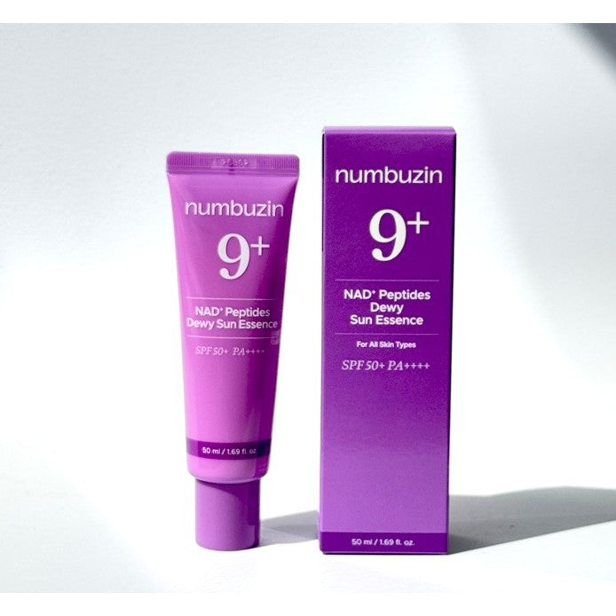 Numbuzin No.9 NAD+ Peptides Dewy Sun Essence SPF50+ PA++++